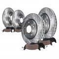 Front And Rear Disc Brake Rotors Ceramic Pads Replacement For Honda Cr-v 2007-2016 Acura Rdx 2010-2012 