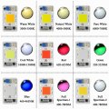 Topxcdz Led 50w Cob Chip Bulbs Ac 110v Integrated Smart Ic Driver Cool White Warm Red Green Blue Yellow Pink Full Spectrum Uv