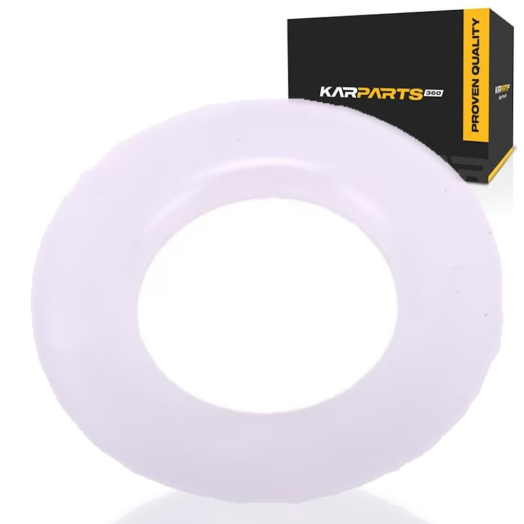 Coil Spring Insulator For Chevy Suburban 2014 2020 White Plastic Molded Assembly 2 48side And 4 528 In Outside Diameter 0 118