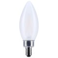 Satco 3w Led B11 Candle Light Bulb 3000k Soft White 200 Lumens Frost Finish E12 Candelabra Base Dimmable 300 Degree Beam 