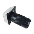Recpro 50 Amp 125v 250 Power Cord Twist Electrical Lock White Inlet Boat Rv Marine