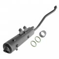 Caltric Muffler With Gasket Compatible Kawasaki Prairie 650 Kvf650 A B 4x4 2002-2003
