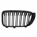 X Autohaux 1 Pair Glossy Black Car Hood Kidney Bars Front Grille Double Line 4 Door For Bmw X3 2015-2017