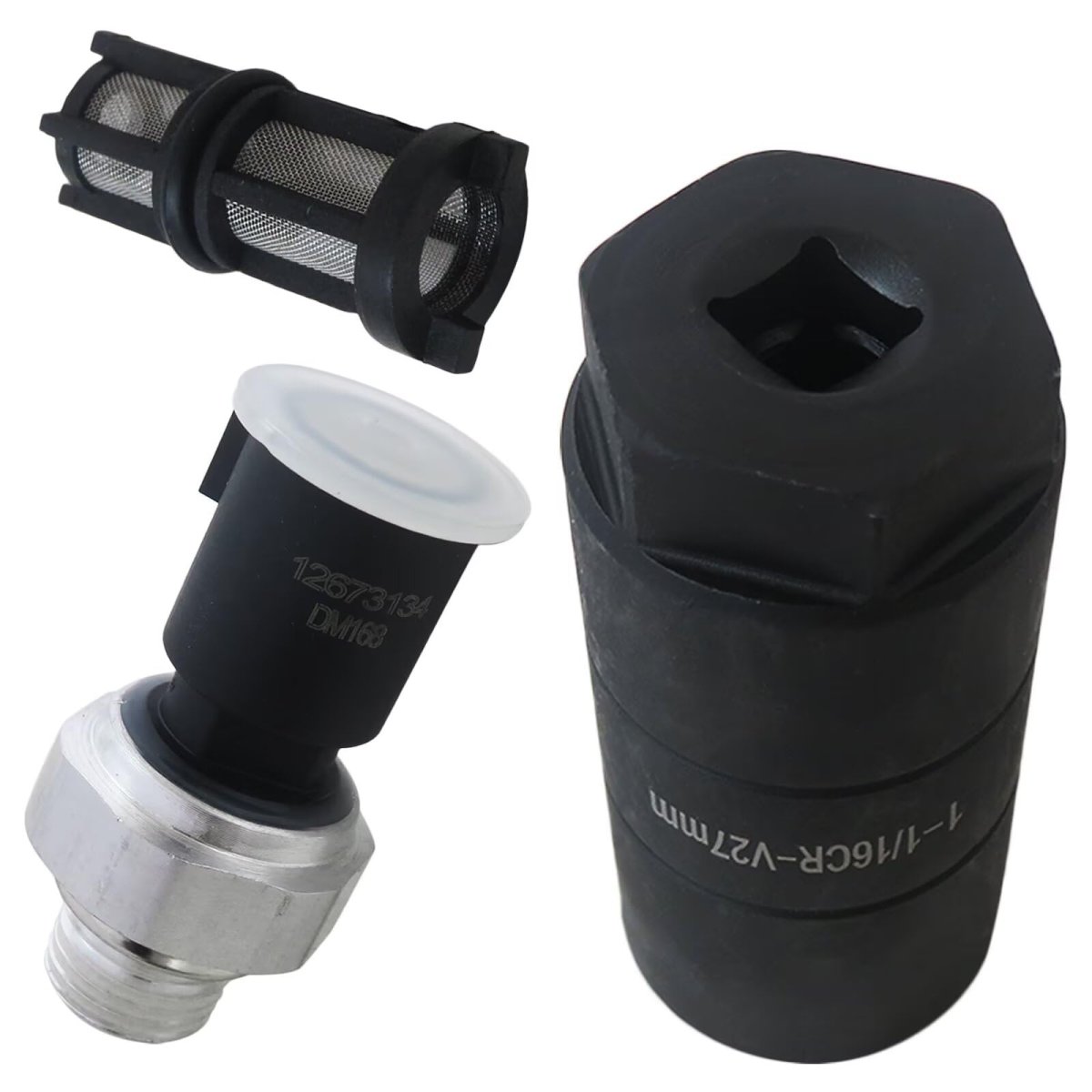 Ps690 Oil Pressure Sensor With Socket Fit For Cadillac 2012-2019 Cts 2l 2009-2014 Escalade Esv Ext 2009-2013 6 0l Replaces