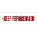 Tape Logic T902p096pk Pre-printed Carton Sealing Legend Keep Refrigerated 110 Yds Length X Width 2 Mil Thick Red On White Case 
