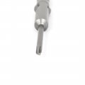 Uxcell 10pcs 5mm Dia Round Shank Phillips Screwdriver Bit Gray 2mm X Ph0 60mm