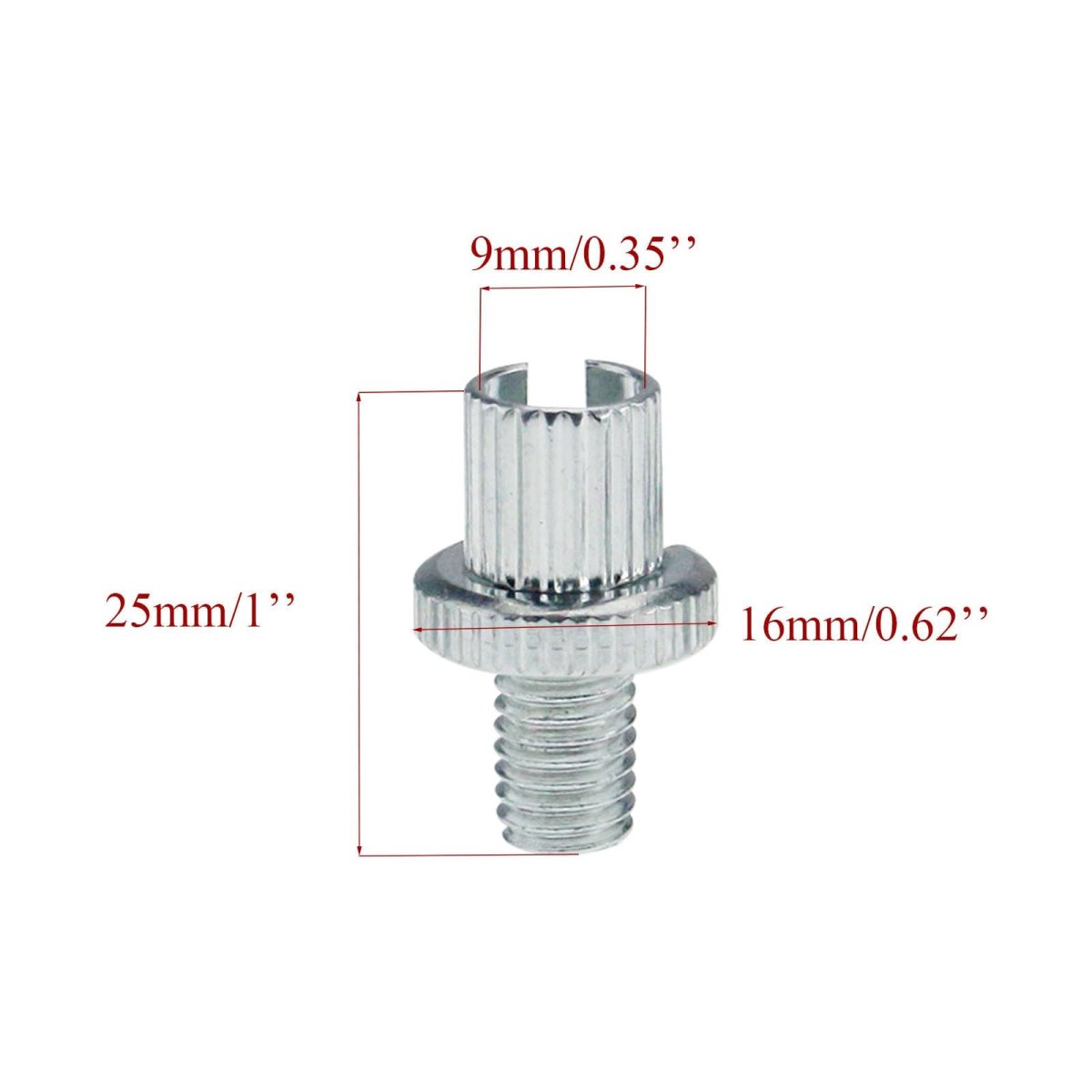Pro Bat Universal Clutch Brake Cable Adjuster Screw 8mm X 1 25mm M8 Motorcycle Atv Pack Of 6