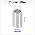 6pcs Aluminum Spacer 5 16 Od X 3 16 Id 8 Length Unthreaded Screw Standoff Bushing Plain Finish Round Metal For Screws Bolts And