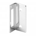 Sentry Supply 656-6536 Keeper For Slide Latch 2-1 2 In Cast Zamak Chrome Plated Inswing Single Pack 