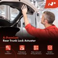 A-premium Rear Trunk Latch Tailgate Door Lock Actuator Compatible With Jeep Commander 2006-2010 Grand Cherokee 2005-2010