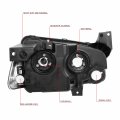 Auto Dynasty Oe Style Black Housing Clear Corner Headlight Corner Lamps Tool Kit Compatible With Dodge Charger 06-10