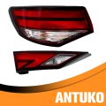 Antuko Left Inner And Outer Side Tail Light Assembly Replacement For Sentra 2021-2023 Brake Lamp