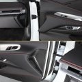 Carbon Fiber Car Interior Door Panel Trim Cover Compatible With Corvette C8 Stingray 2020 2021 2022 2023 Inner Side Strip