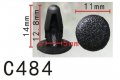 Autobahn88 Rivet Clip Compatible With Honda Nissan Oem 664356480000 Tq69105 Ms470075 0155304083 0155300671 66919h1001 Pack Of