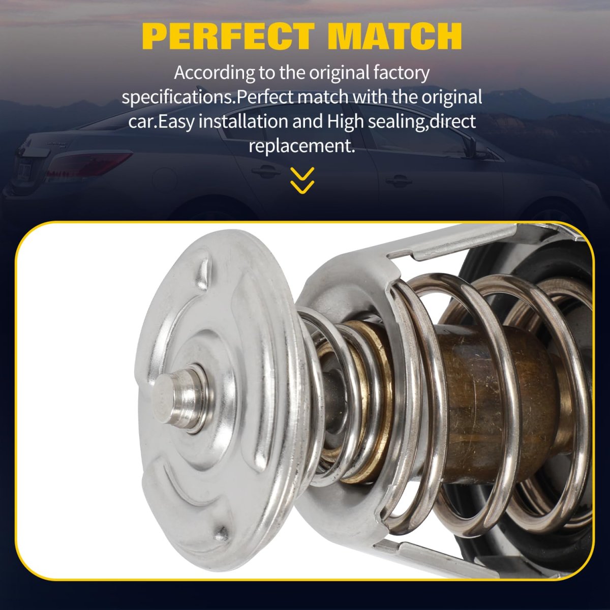 Thermostat Housing Fit For Buick Rainier 2007 For Cadillac Cts 2009-2013 Escalade 2007-2009 Esv 2007-2008 2010 2013 Replaces