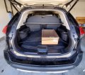 Eaccessories Ea Trunk Organizer Cargo Net For Nissan Rogue 2021-2023 Floor Style Suv Truck Premium Mesh Car Vehicle Carrier 