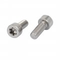 Uxcella M4x10m Thread T20 Torx Drive 304 Stainless Steel Socket Cap Screw 40pcs