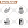 Uxcell 4pcs Sun Visor Support Clip Retainer For Chevrolet Cruze 2011-2016 No 95994975 95994976 15882854 Holder Bracket Hanger