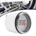 Voltage Gauge Marine Meter8-32v Display Rustproof Steel Volt Digital Ip67 Universal Led Voltmeterfor Cars Boatsvoltmeter White