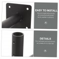 Zerodeko 2 Sets Weather Vane Bracket L Shaped Flag Pole Holder Mounting Roof Mount Tv Antenna Stand Station Accessories