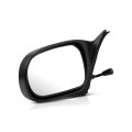 Door Mirror Driver Side For Honda Civic 1996 1997 1998 1999 2000 Manual Remote Non Folding Heated Textured Black Sedan 