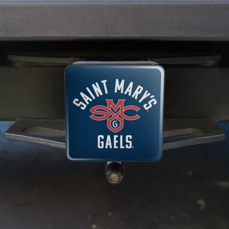 Saint Mary S College Gaels Logo Tow Trailer Hitch Cover Plug Insert
