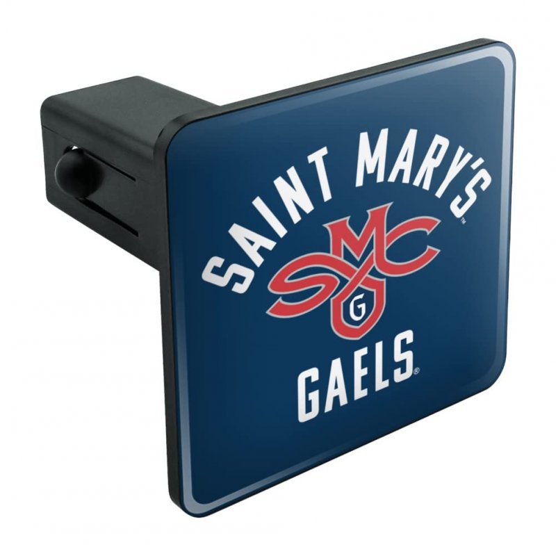 Saint Mary S College Gaels Logo Tow Trailer Hitch Cover Plug Insert