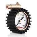 Accu-gage Fat Bike Presta Valve Low Pressure Bicycle Tire Gauge 30psi 