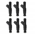 53030343ab Rl030778ab 0280155703 Fj216 Fj682 6 Pcs Upgrade 4-hole Fuel Injectors Nozzle For Jeep Wrangler Cherokee 3 3l-4 0l
