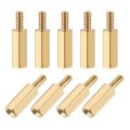 M2 5x13mm 6mm Male-female Brass Hex Pcb Motherboard Spacer Standoff For Fpv Drone Quadcopter Computer Circuit Board 20pcs 