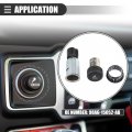 Motoforti Car Cigarette Lighter Assembly Socket For Ford E-150 2009-2012 Plastic No 98ag15052ab Black