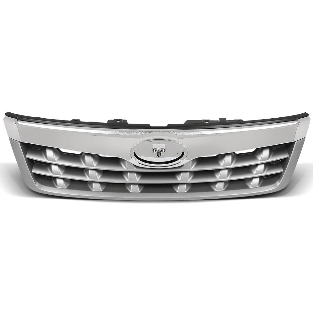 Front Bumper Upper Grille Grill For Subaru Forester 2011 2013 Grey Painted Replacement Part 91121sc040 Su1200149