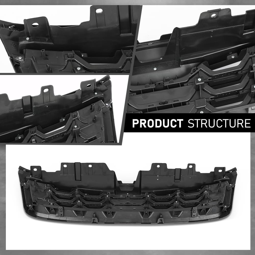Front Bumper Upper Grille Grill For Subaru Forester 2011 2013 Grey Painted Replacement Part 91121sc040 Su1200149