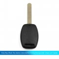 X Autohaux 2pcs Car Replacement Flip Fob Folding Uncut Remote Key Shell Case For Honda Civic Accord Crv Pilot Fit 2 Button