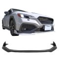 Ikon Motorsports Front Bumper Lip For 2022-2025 Subaru Wrx Base Limited Premium Gt D Style Matte Black Abs Plastic Air Dam Chin 