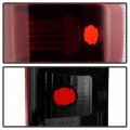 Acanii For Incandescent Model 2015-2017 Ford F150 Facelift Style Red Smoked Tail Lights Brake Lamps Pair Left Right