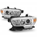 For 2016-2023 Toyota Tacoma Sr Sr5 Model Chrome Housing Oe-style Projector Headlight Headlamp Assembly Driver Passenger Side 