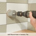Uxcell Diamond Drill Bit 35mm Glass Hole Saw Core With Spotting For Ceramics Porcelain Tile Bottles Pots Brick