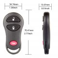 Aintier 4 X Keyless Entry Remote Key Fob For Chrysler Town Country Dodge Caravan Durango Grand Ram 1500 Dakota 2500 3500