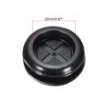 Uxcell Rubber Grommet Round Double-sided Mount Dia 28 Mm Id 22 For Wire Protection 4pcs