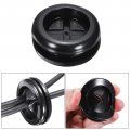 Uxcell Rubber Grommet Round Double-sided Mount Dia 28 Mm Id 22 For Wire Protection 4pcs
