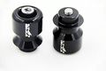 Black 10mm Swingarm Spools For Kawasaki Ninja 250r 650r Zx 6r 9r 10r 12r 14r Zzr