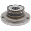 Motorbymotor- Front And Rear Wheel Bearing Hub Assembly 2wd Replacement For Audi Tt Volkswagen Models Passat Cc Eos Tiguan 