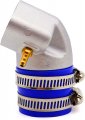 Secosautoparts 30mm Carburetor Blue Intake Manifold Aluminum Racing Boot Pipe For Gy6 150cc-250cc Engine Scooter Atv Go Kart