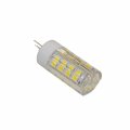 Hqrp G4 Bi-pin 52 Leds Light Bulb Smd 2835 Cool White For Microwave Oven Puck Refrigerator Under-cabinets Reading Crystal Light 