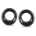 Fog Lamp Light Cover Bezel Pair For Land Rover Lr4 2010-2014 Lr015461 Lr015462 Black 