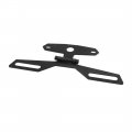 Uxcell Universal Motorcycle Adjustable Folding License Plate Holder Tail Light Bracket Mount