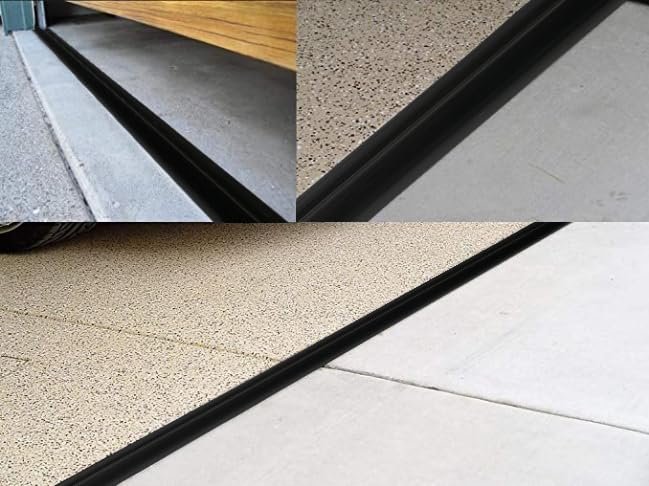The Rop Shop Universal 16 Long Black Rubber Garage Door Threshold Weather Seal 3 Wide