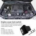 Hood Latch Release Handle Cable Kit Replacement For 2010 Honda Ridgeline Dx Crew Cab Pickup 4-door 3 5l 3471cc V6 Gas Sohc