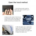 Hood Latch Release Handle Cable Kit Replacement For 2010 Honda Ridgeline Dx Crew Cab Pickup 4-door 3 5l 3471cc V6 Gas Sohc